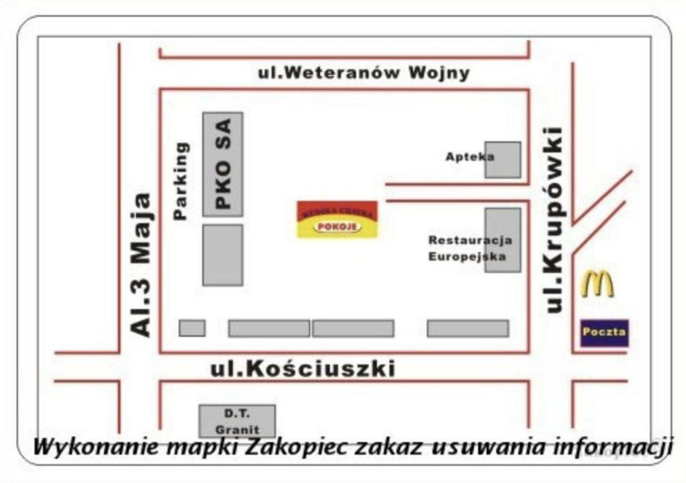 Goralski Domek Walus Zakopane - Scisle Centrum - Jedyny Domek Na Krupowkach Buitenkant foto